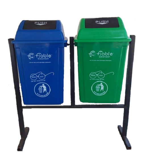 FDB 60 DST (60 Liter Twin Dustbin With Stand)