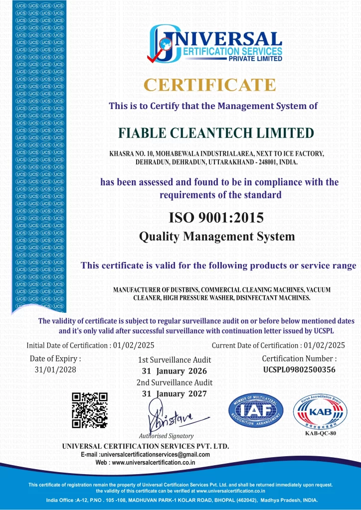 259-356 FIABLE CLEANTECH LIMITED
