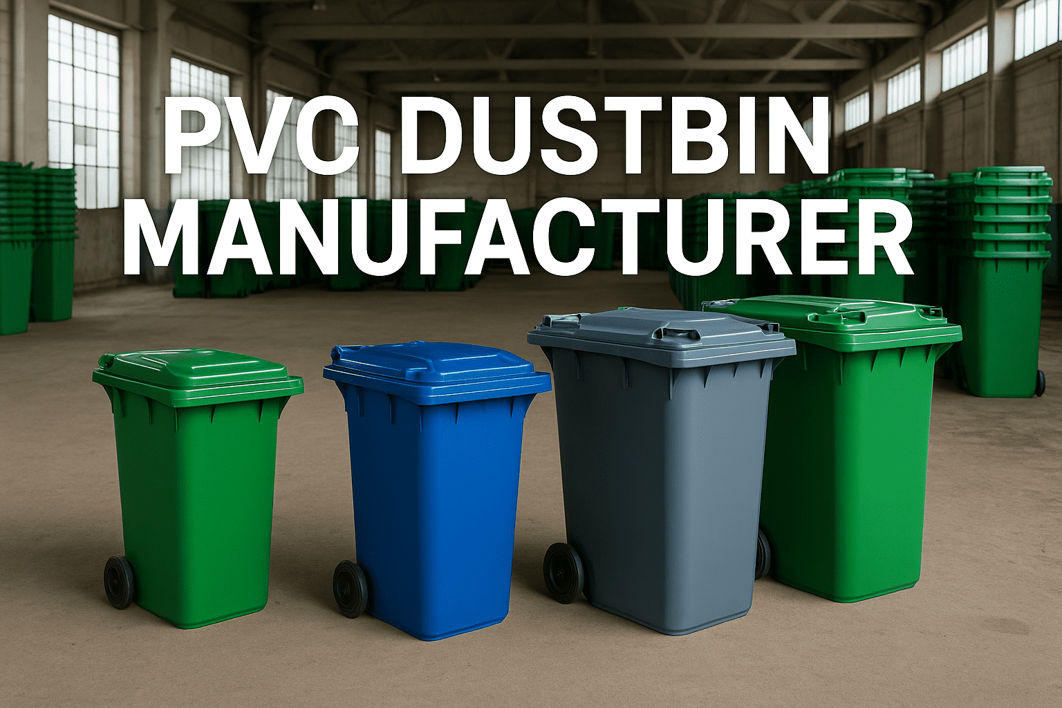 pvc dustbin manufacturer