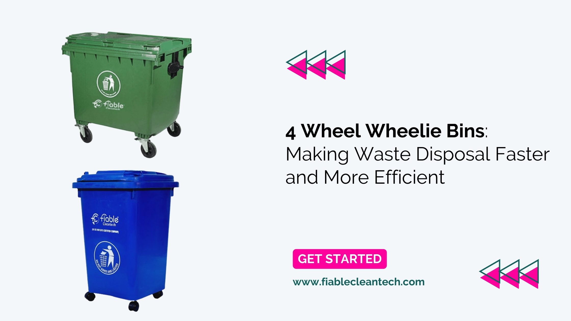 4 Wheel Wheelie Bins