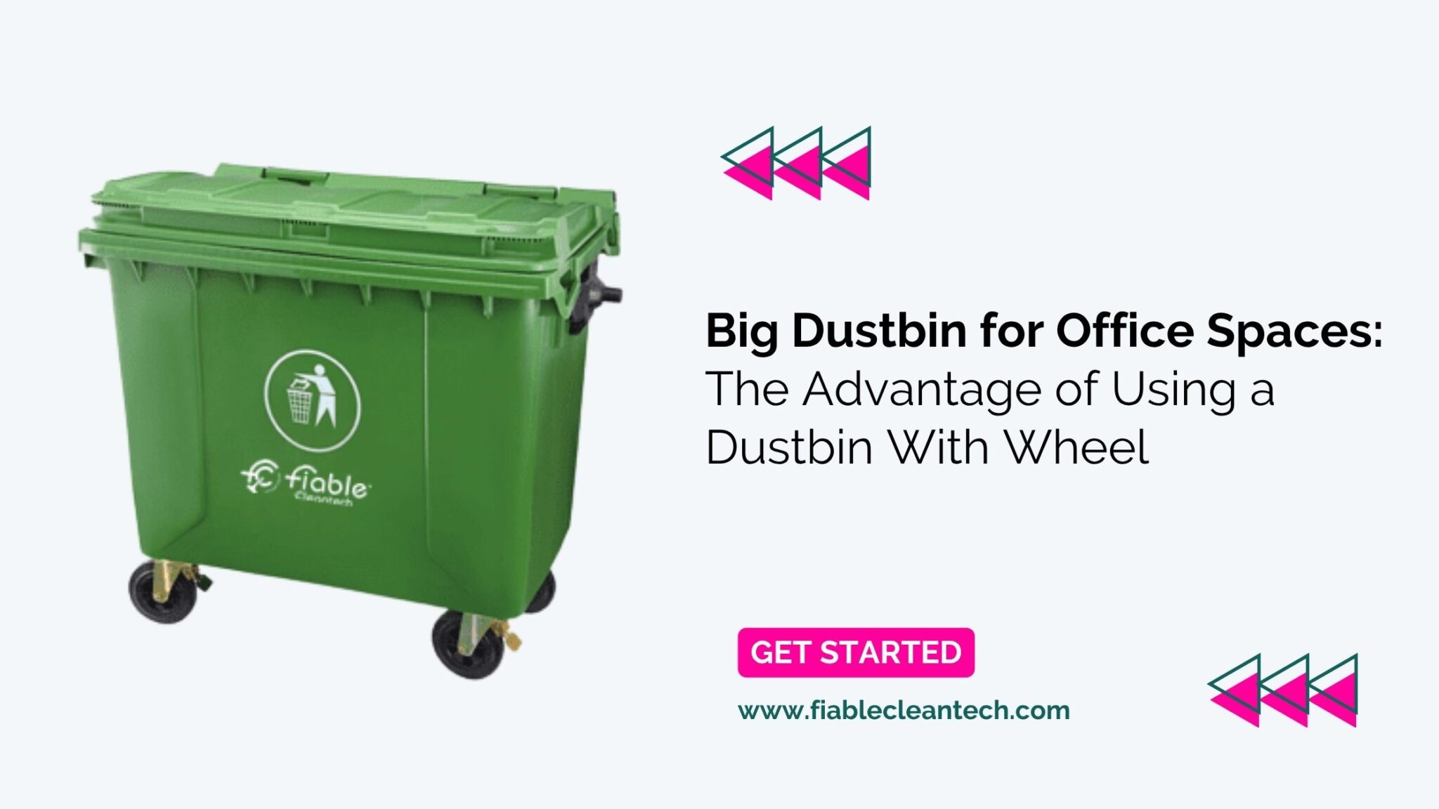 Big Dustbin for Office Spaces: The Advantage of Using a Dustbin With Wheel